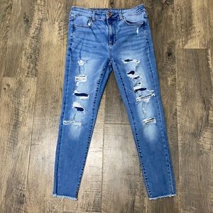 American Eagle Jeans, Size 10 short, Super Stretch